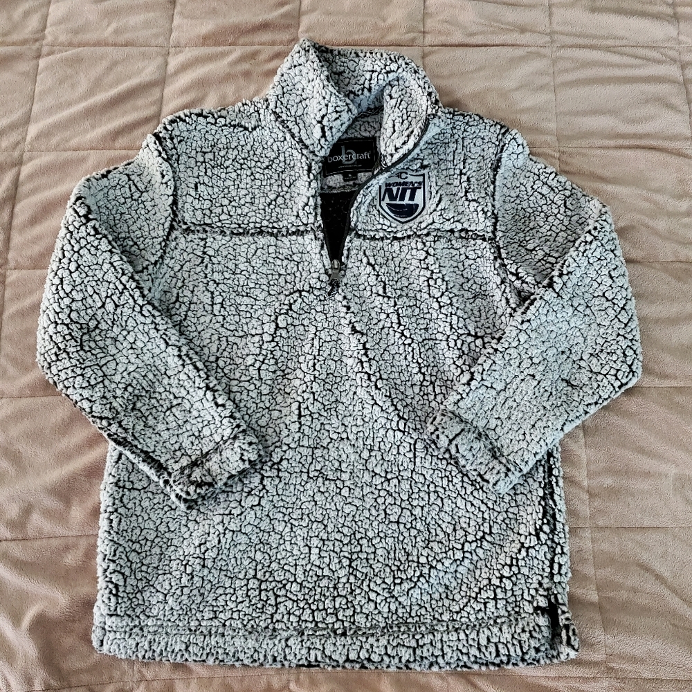 COPY - Boxercraft pullover sherpa, size S, Womens NIT, gray